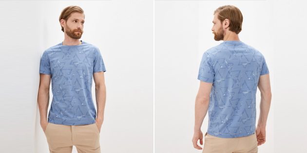 Качественные футболки: с геометрическими принтами