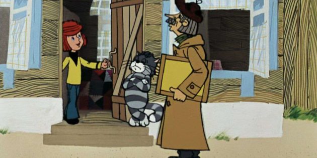 Кадр из мультфильма «Каникулы в Простоквашино»
