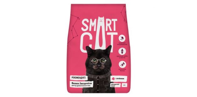 Сухой корм для кошек Smart Cat