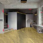 Как использовать бетон в интерьере