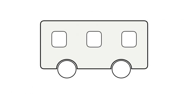 Сложные загадки для детей: в какую сторону едет автобус?