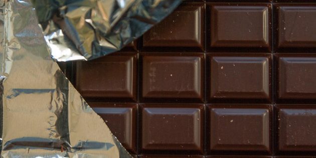 Продукты для похудения: тёмный шоколад