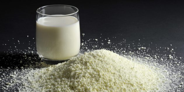 Продукты длительного хранения: сухое молоко