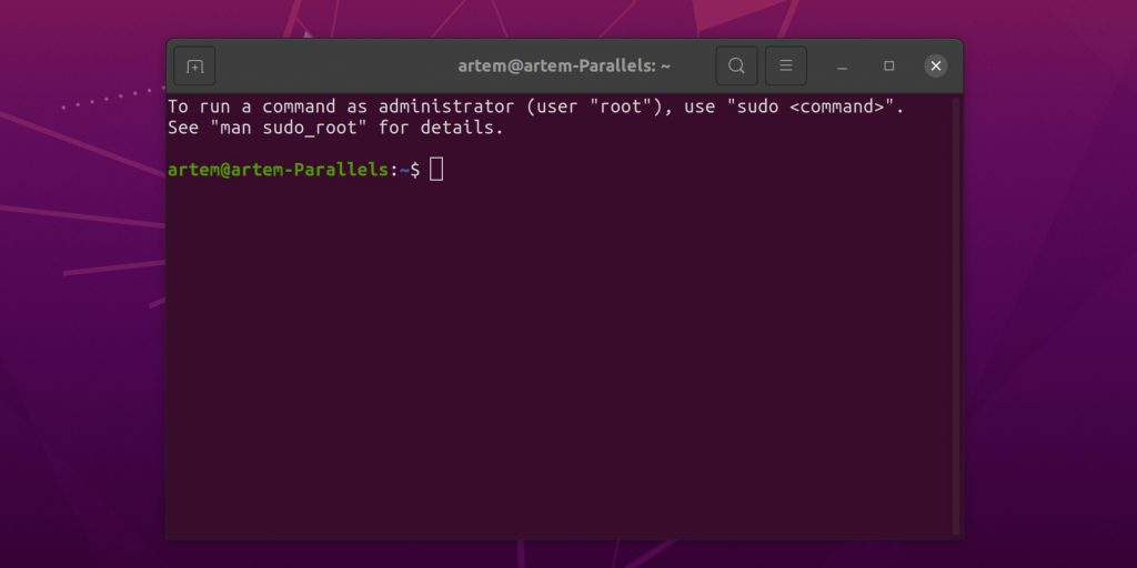 Как открыть командную строку в Linux: нажмите сочетание Ctrl + Alt + T на клавиатуре