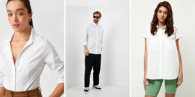 Базовый гардероб: классическая белая рубашка или блуза