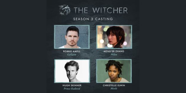В 3-м сезоне «Ведьмака» появятся новые актёры
