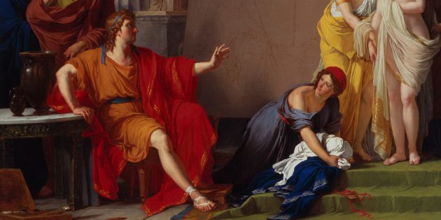Можно ли умереть от смеха: античный художник Зевксис умер от смеха, когда рисовал неприличную картину с богиней Афродитой