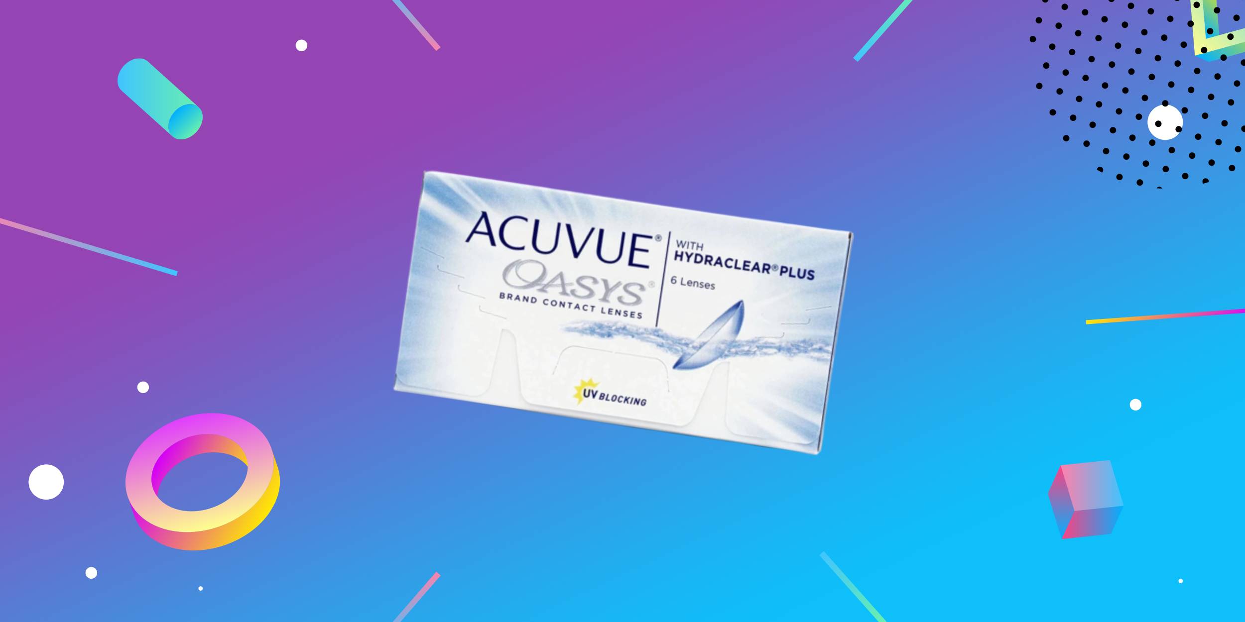 Контактные линзы Acuvue OASYS