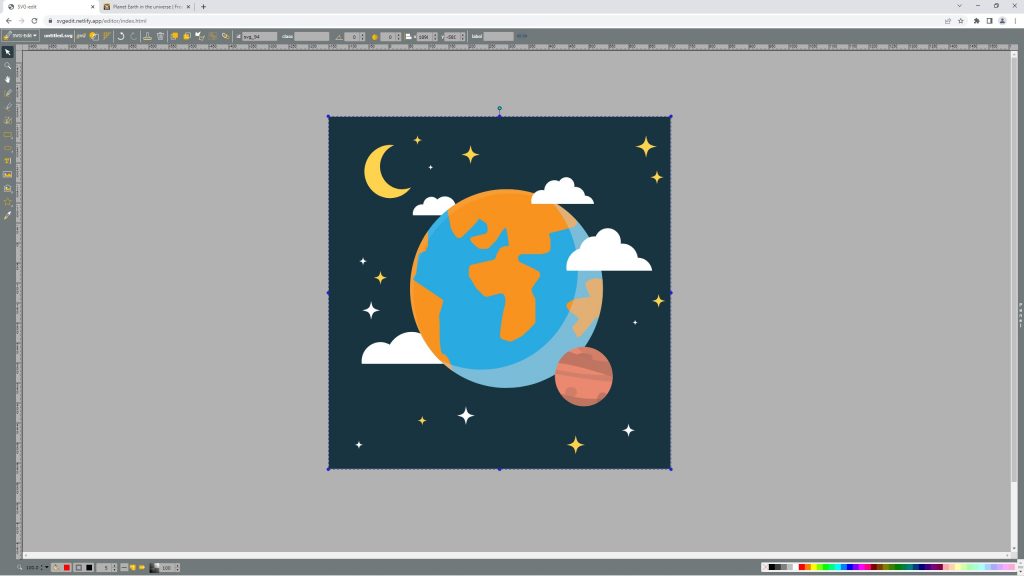 Альтернативы Adobe Illustrator: SVG‑Edit
