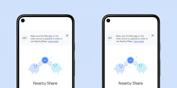 Nearby Share на Android получит функцию «Отправить себе»