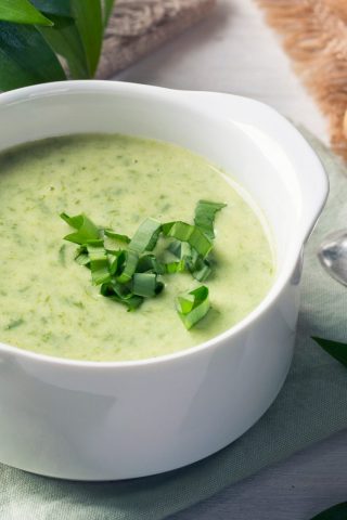 Крем-суп из черемши