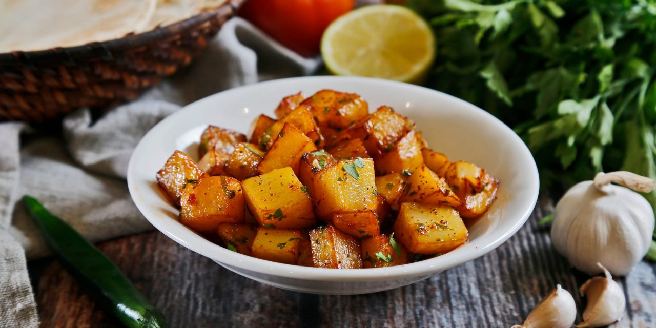 Батата харра — запечённая картошка по-ливански