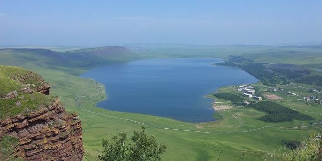 Солёные озёра России: озеро Учум