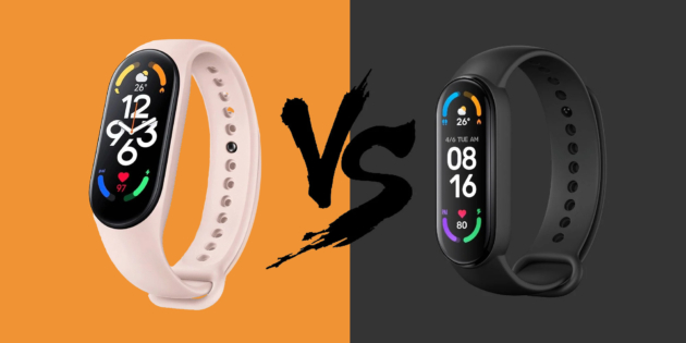 Mi Band 7 ������� Mi Band 6