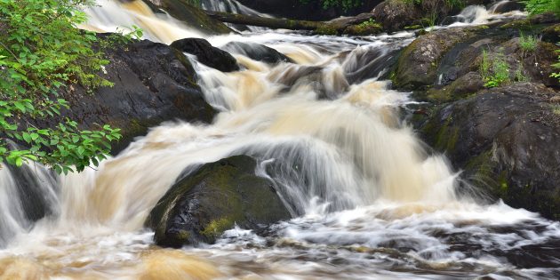 Достопримечательности Карелии: водопад Ахвенкоски