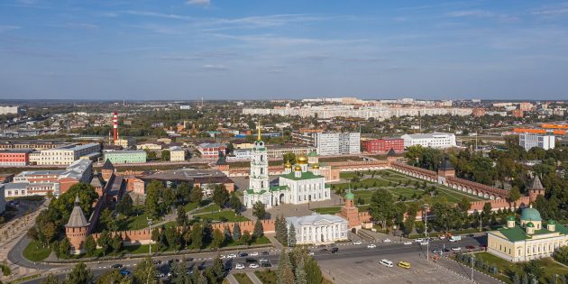 Города России для путешествий: Тула
