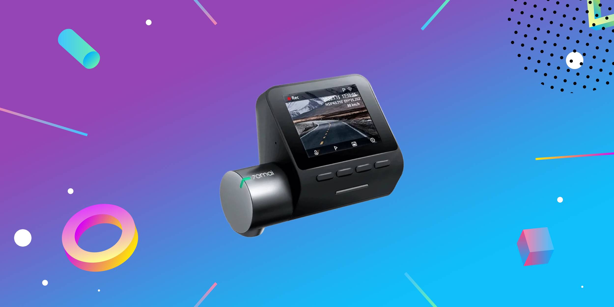 Видеорегистратор 70mai Dash Cam Pro Plus+ A500S