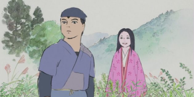 Лучшие интересные мультфильмы: «Сказание о принцессе Кагуя»