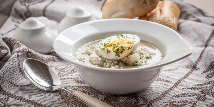 Как приготовить Щавелевый суп с яйцом с мясом рецепт пошагово