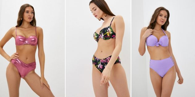Fashionable swimsuit to buy in 2022: model with cups 