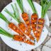 Морковь на гриле в медовой глазури