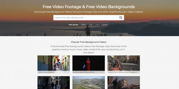 Бесплатные видеостоки: Free Video Footage