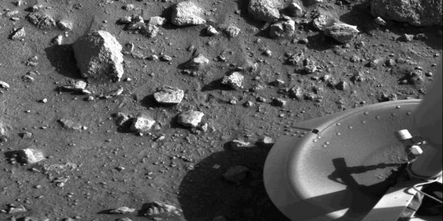 Полёт на Марс: фото планеты, сделанное аппаратом Viking 1