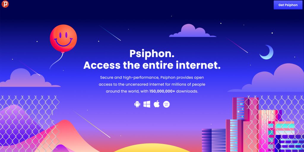 Лучший бесплатный VPN для ПК, Android и iOS — Psiphon