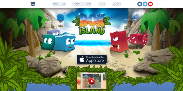 Игры для обучения программированию: Box Island