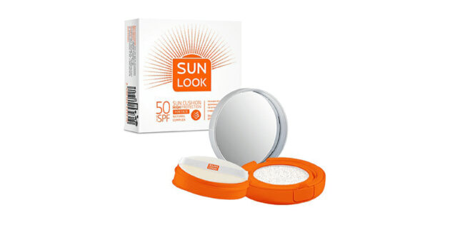 Лучшие солнцезащитные средства: солнцезащитный кушон для лица Sun Look
