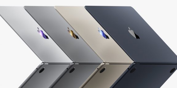 Представлен новый MacBook Air с «чёлкой» и чипом M2