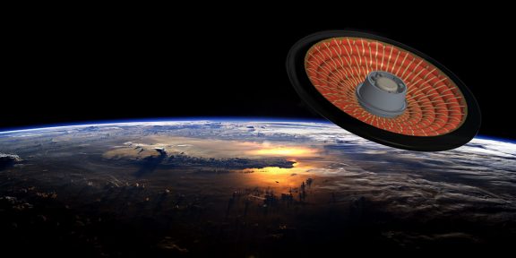 Инженеры NASA показали необычный надувной парашют для посадки на Марс