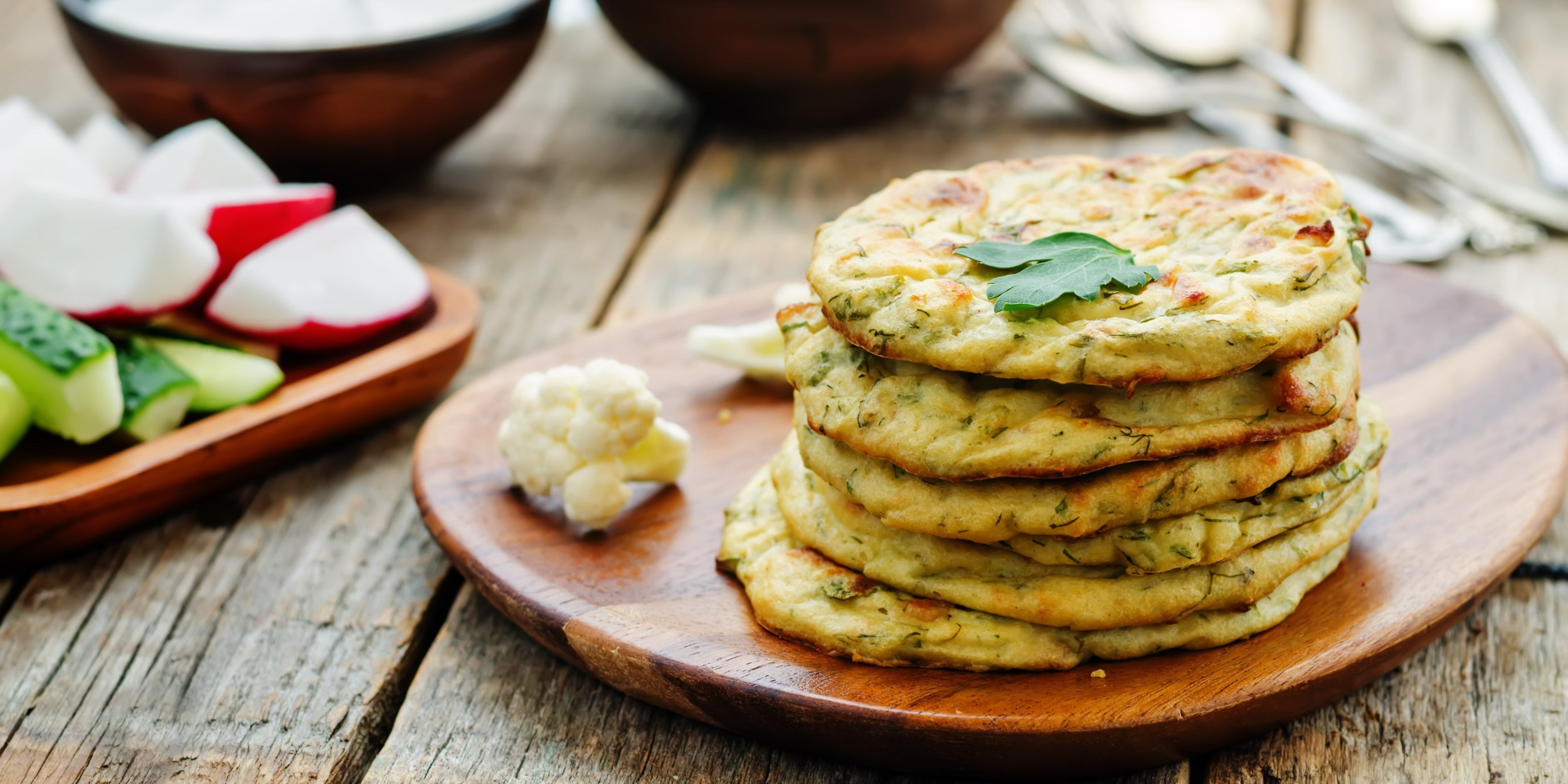 Лепёшки из цветной капусты