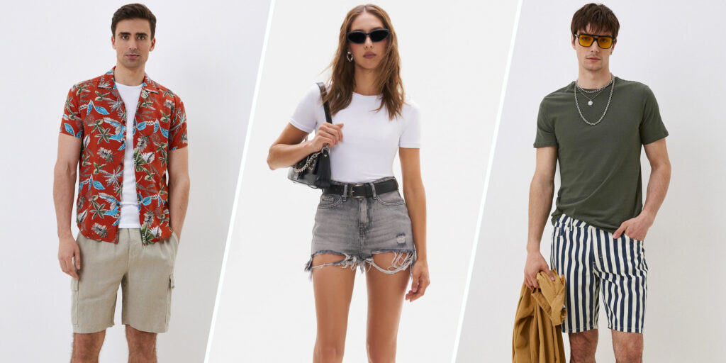 10 модных шортов для женщин и мужчин, которые стоит купить этим летом