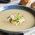 Крем-суп из кабачков и баклажанов со сливками