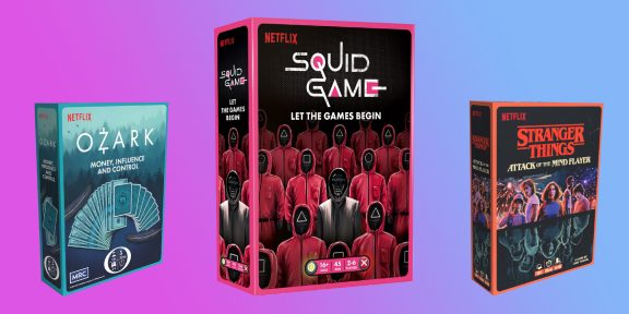 Netflix показал официальные настолки по «Очень странным делам» и «Игре в кальмара»