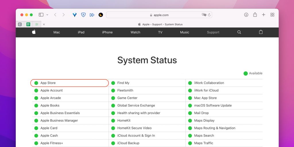 Как обновить приложения на iPhone: проверьте статус App Store