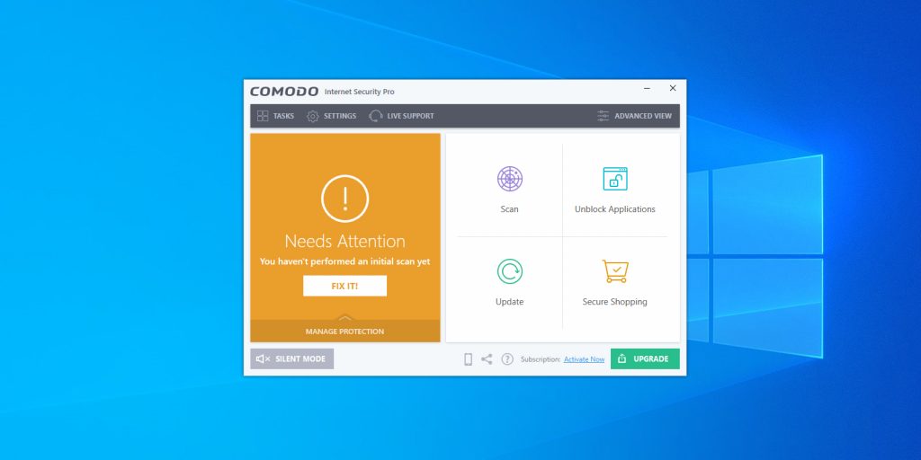 Антивирус, который можно скачать бесплатно: Comodo Internet Security