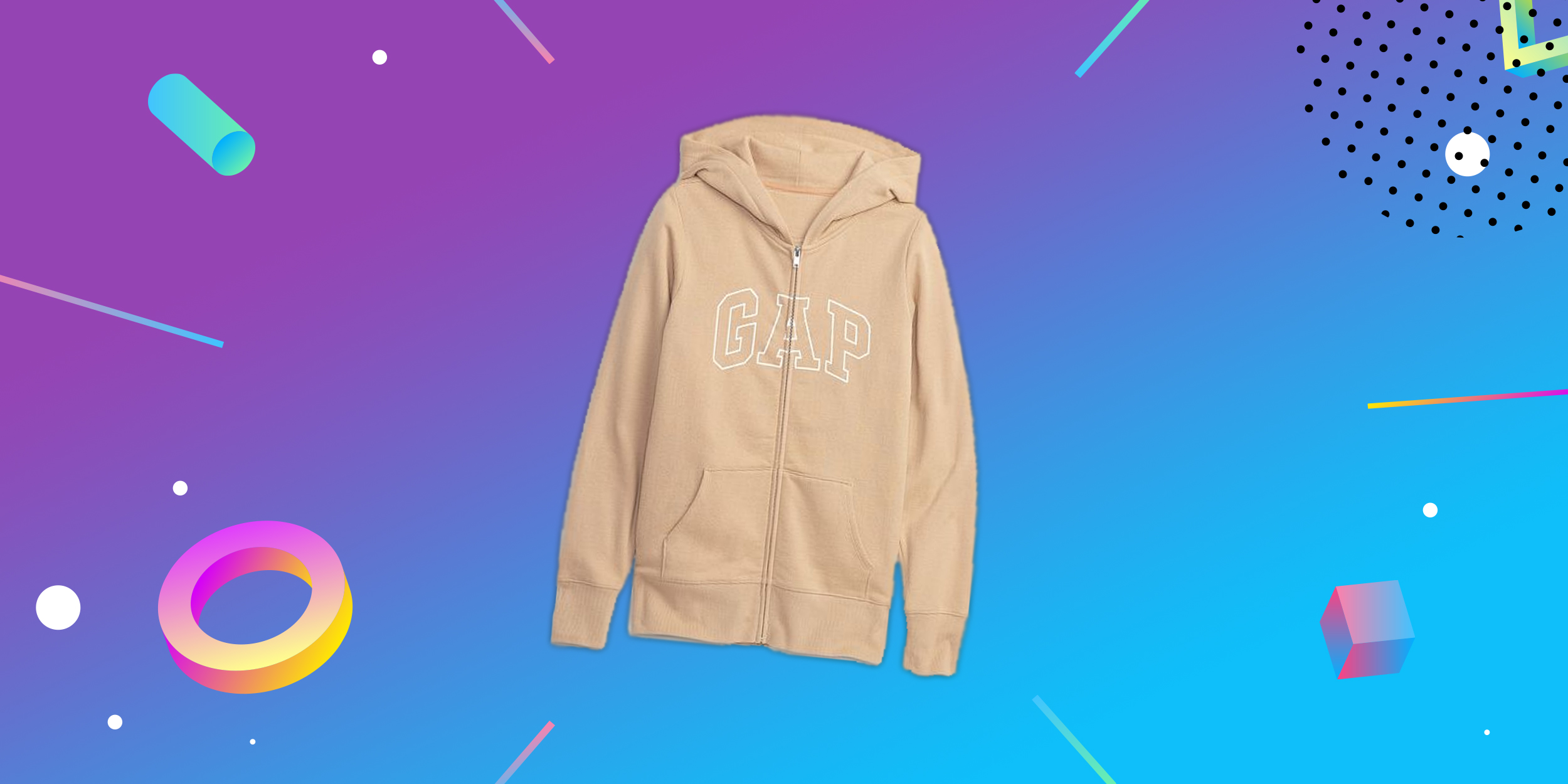 Выгодно: толстовка GAP со скидкой 20%