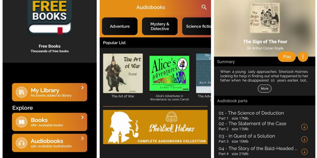 Лучшие приложения для аудиокниг: Unlimited Books &amp; Audiobooks