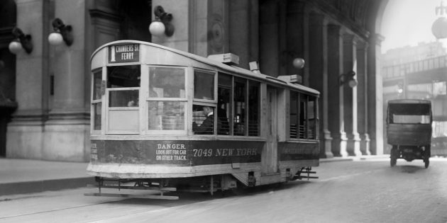 История общественного транспорта: как электрический трамвай заменил конку