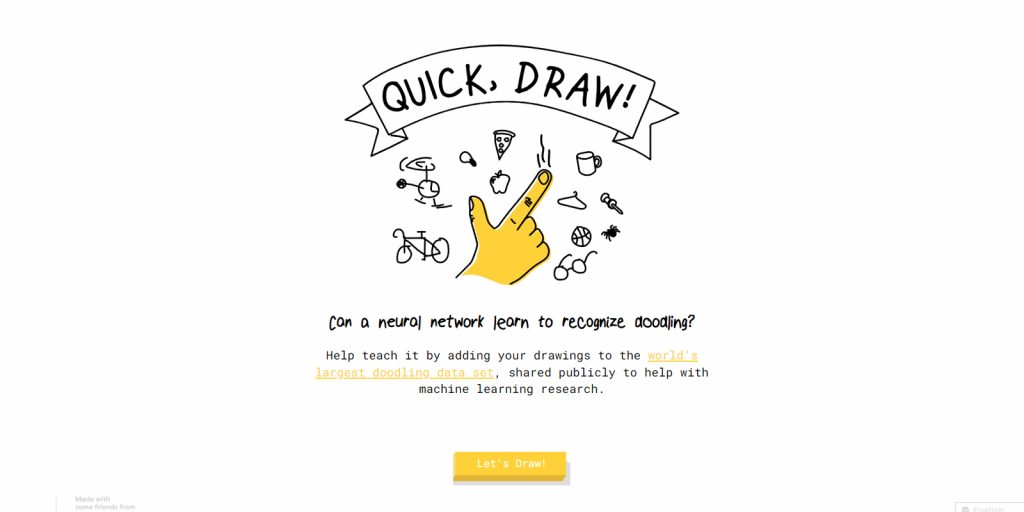 Браузерные онлайн-игры: Quick, Draw!