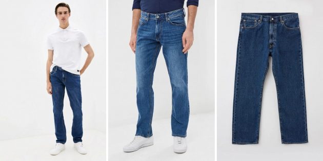 Модные мужские брюки: классические джинсы
