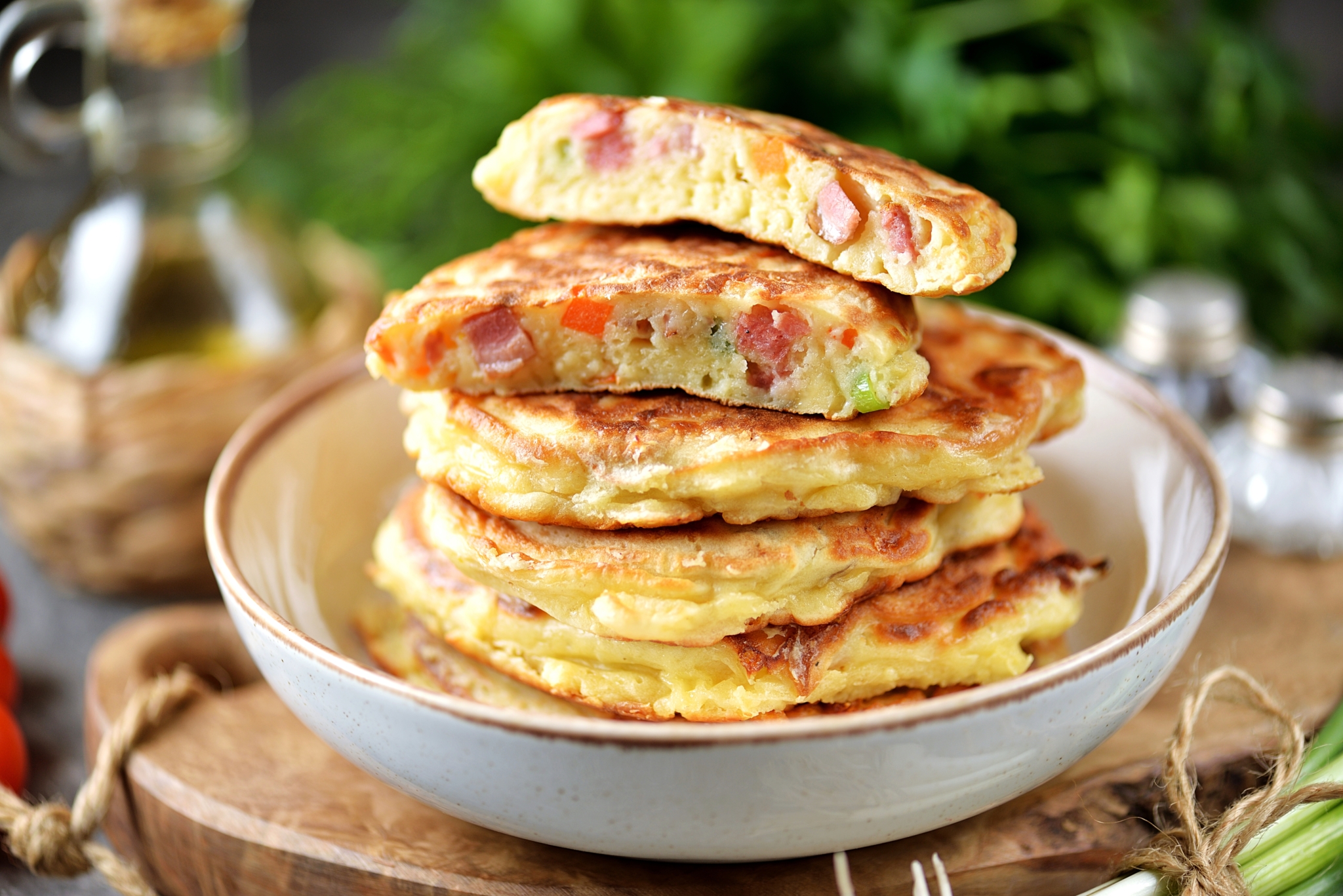 Пицца-оладьи