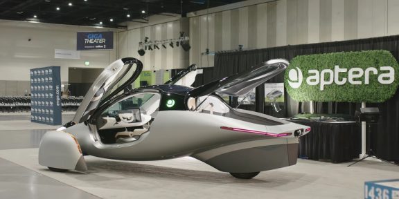 В США представили Aptera Gamma — электромобиль на солнечных батареях