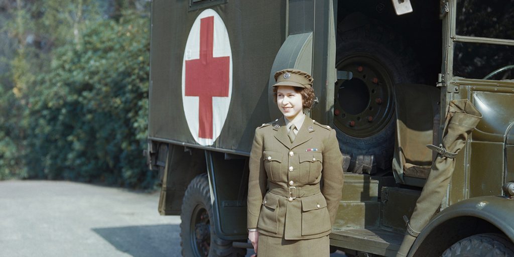 Елизавета II во время Второй Мировой войны
