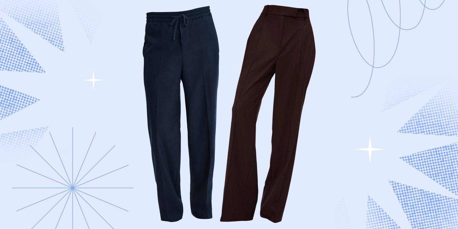 Базовые вещи в гардеробе: нарядные штаны