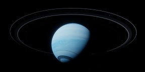 Телескоп «Джеймс Уэбб» показал своё первое фото Нептуна. На нём отчётливо видно кольца