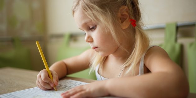 Как научить ребёнка писать: не торопите