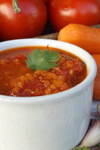 Икра из помидоров, моркови и болгарского перца на зиму